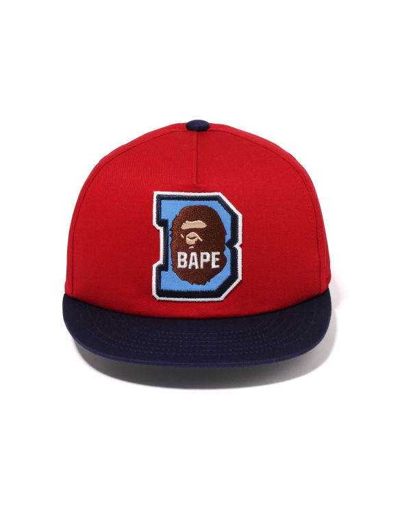 Gorras Bape Ape Head B Patch Niños Rojas Claro | ZDVUT-5127