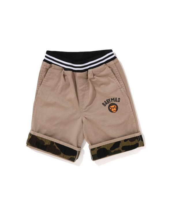 Pantalones Cortos Bape Milo 1st Camo Cuffed Niños Beige | HMRGZ-9403