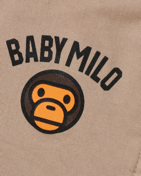Pantalones Cortos Bape Milo 1st Camo Cuffed Niños Beige | HMRGZ-9403