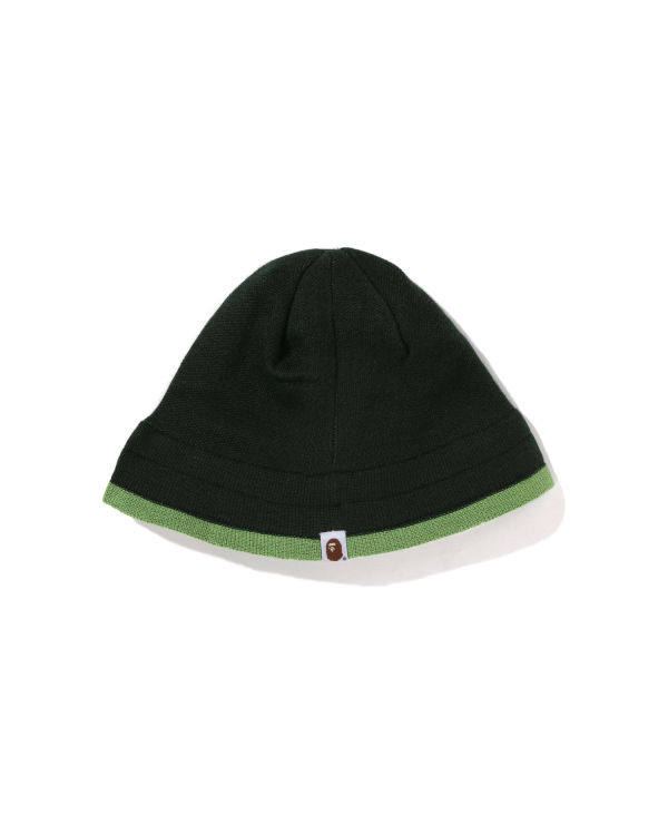 Sombreros Bape APE Face Mujer Verde Oscuro | QXPCG-1547