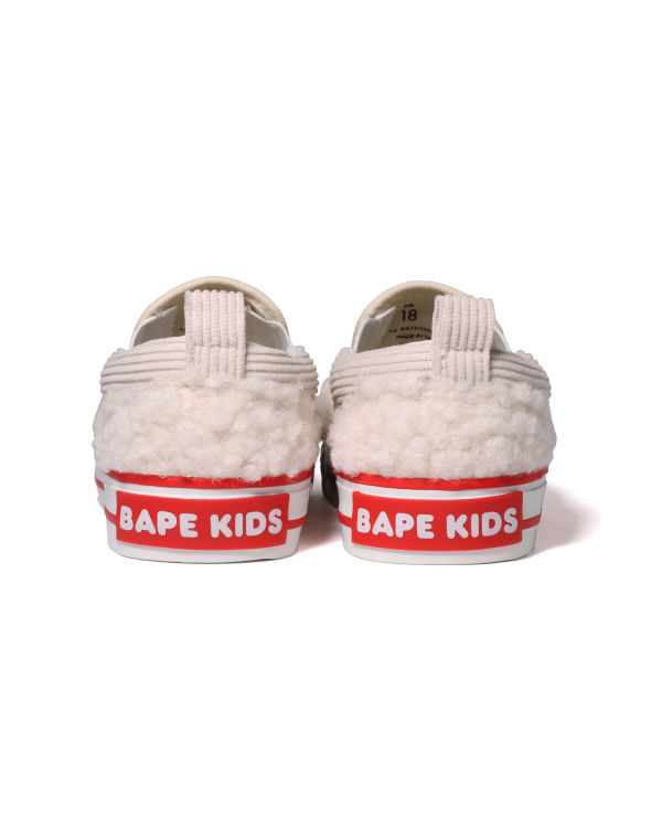 Zapatillas Sin Cordones Bape Milo Boa Niños Blancas | KDTIY-2318